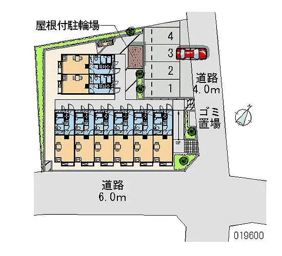 ★手数料０円★船橋市大穴南５丁目　月極駐車場（LP）